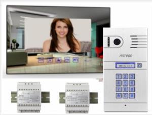 ARTEGO 7 LCD RENKLİ MONİTÖR + ŞİFRELİ ZİL PANELİ SETİ ART-70MR VİLLA SET-10